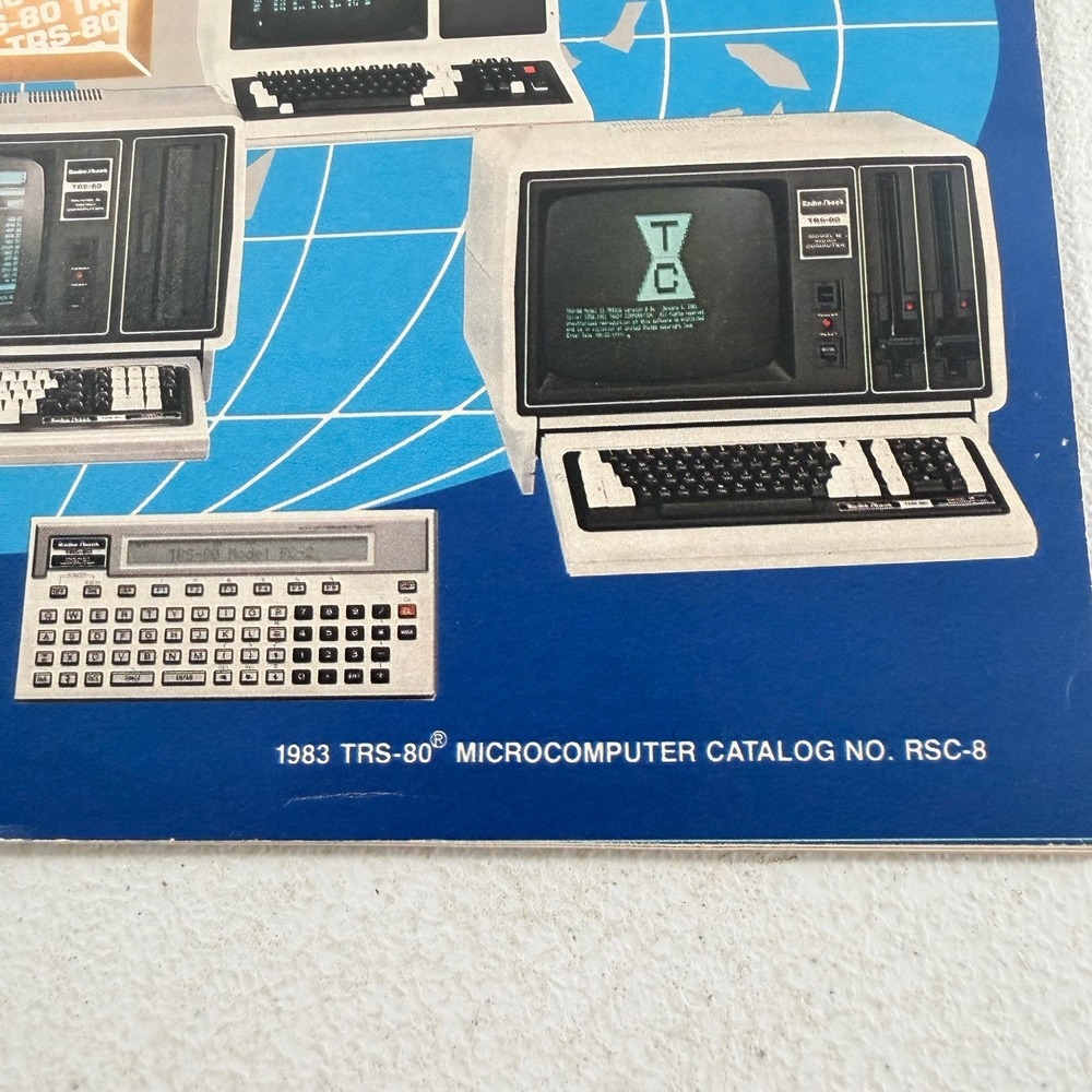 Vintage 1983 RADIO SHACK TRS-80 Microcomputer Catalog RSC-8 Computer - Picture 2 of 8
